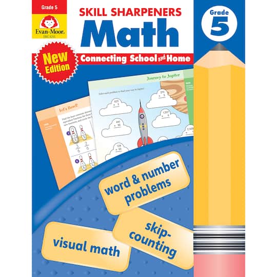 Evan-Moor Educational Publishers Skill Sharpeners: Math, Grade 5